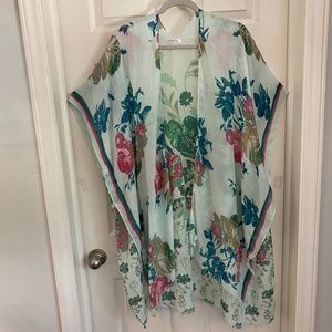 Sheer kimono by Janice Apparel